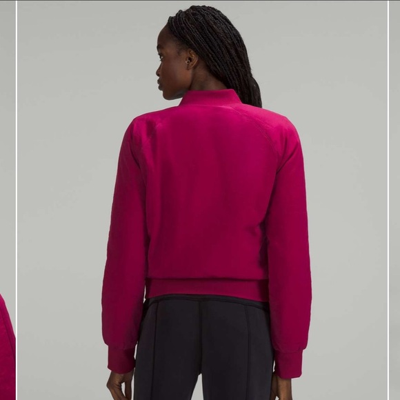 Like New! Lululemon Non-Stop REVERSIBLE Bomber Jacket 6 - Picture 3 of 11